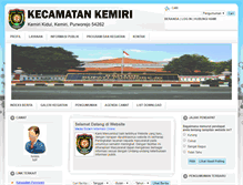 Tablet Screenshot of kec-kemiri.purworejokab.go.id