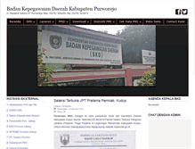 Tablet Screenshot of bkd.purworejokab.go.id